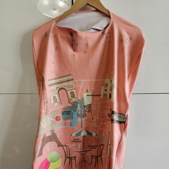 LOQI Montreal Paris Print Bodysuit - Picture 2 of 7